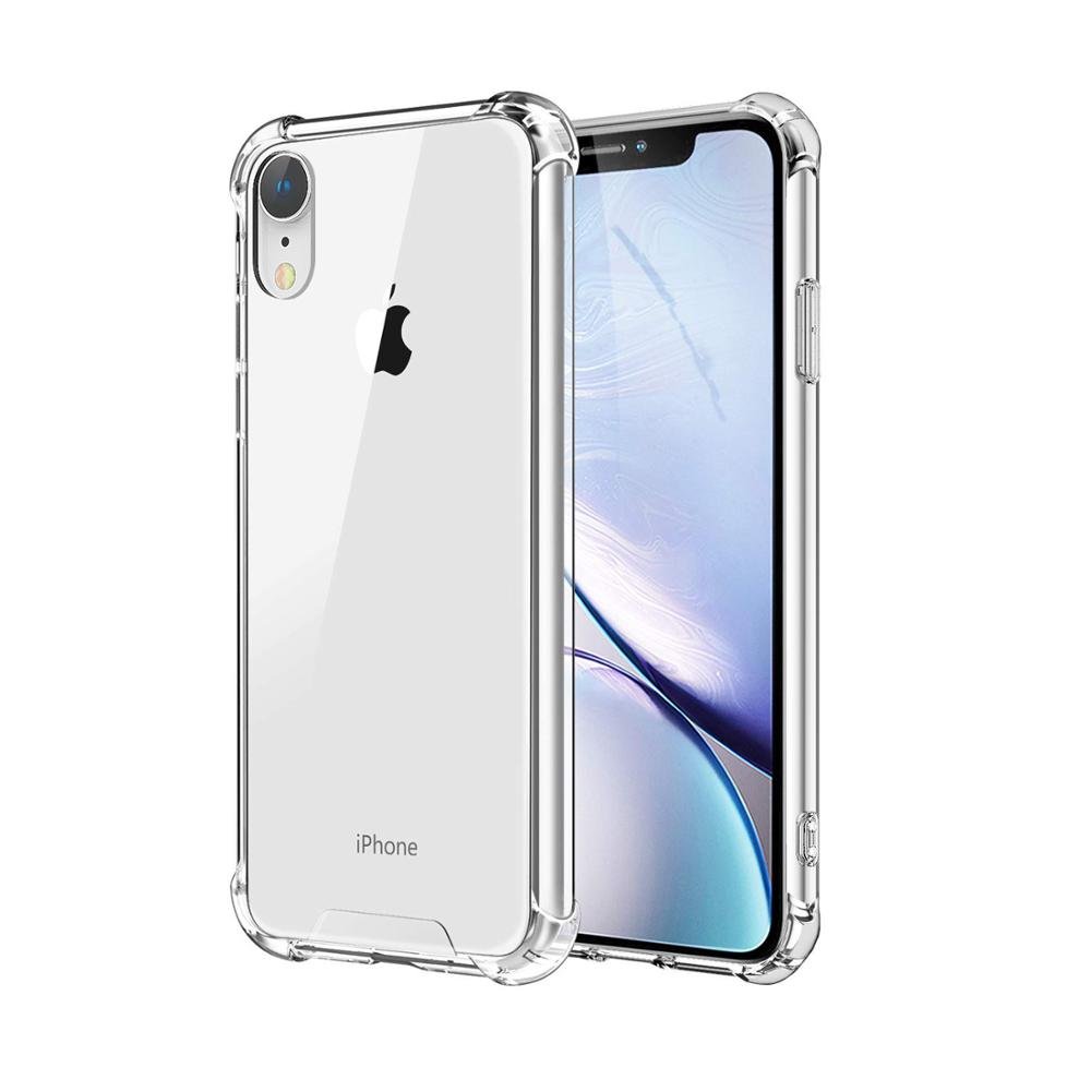 Funda de aluminio y cristal templado para iPhone XR