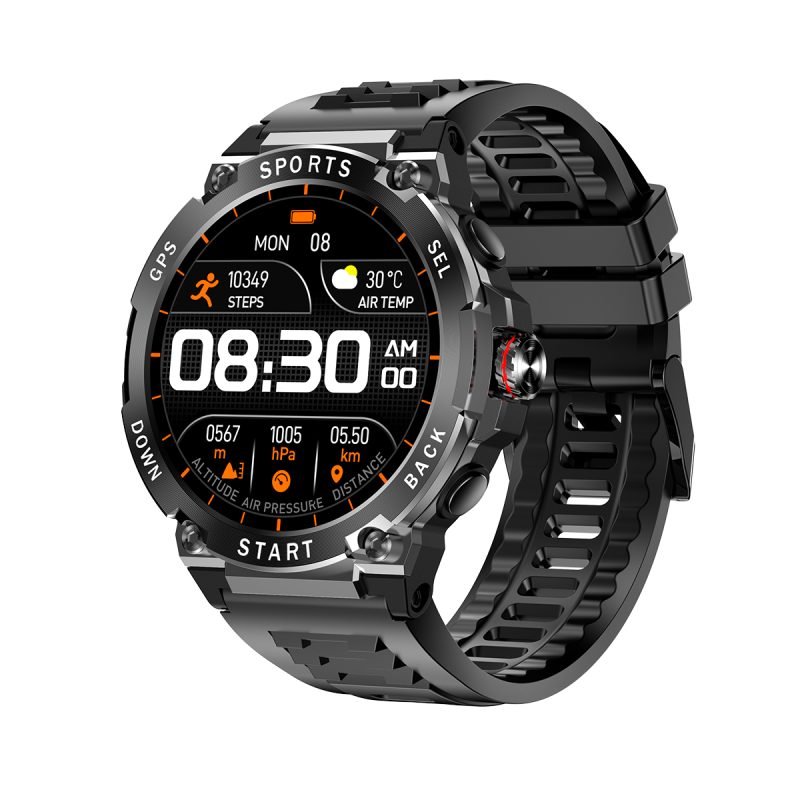 Smartwatch Soul EVO 1400 con GPS y WiFi, Negro
